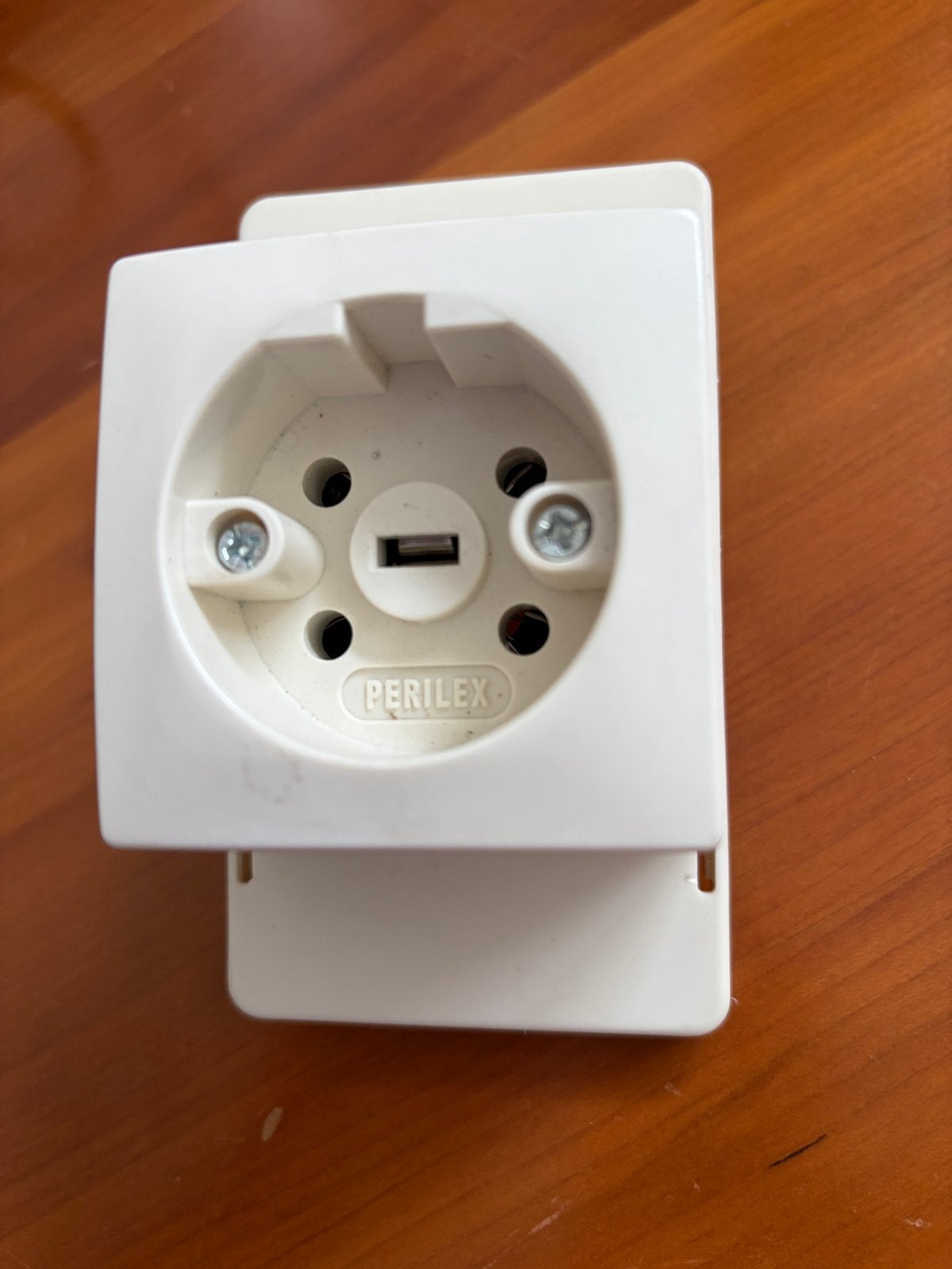 Perilex ABB opbouw stopcontact voor lasdoos, Doe-het-zelf en Verbouw, Ophalen of Verzenden, Gebruikt, ABB, Stopcontact