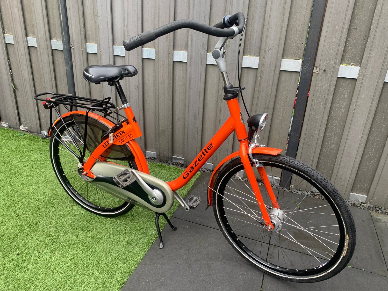 Gazelle 26 inch damesfiets, nieuwe staat, Ophalen, 0 zitjes, Zo goed als nieuw, Gazelle