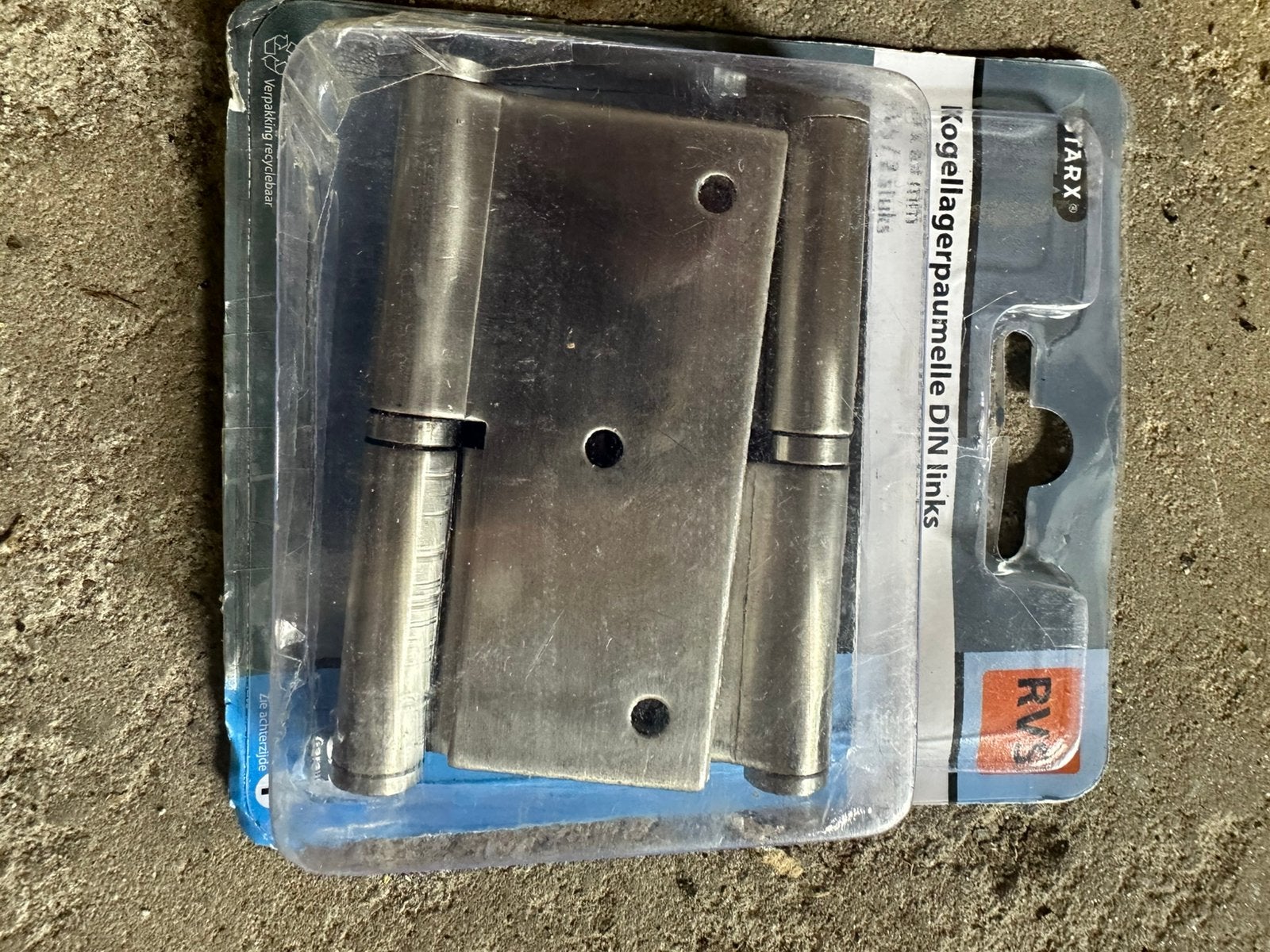Starx + AXA kogellagerscharnier 89x89 + Starx Paumelle €2,50, Ophalen, Nieuw, Scharnier