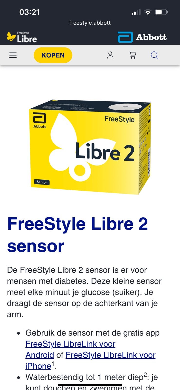 FreeStyle Libre 2 Sensor – Nieuw & Ongeopend, Verzenden