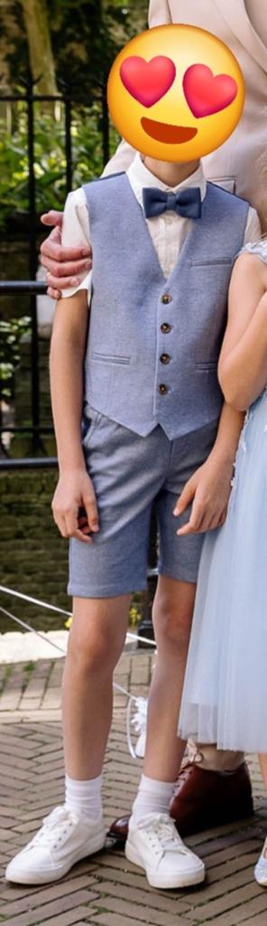Compleet bruidsjonker setje voor zomer bruiloft, Ophalen of Verzenden, Zo goed als nieuw, Onbekend, Jongen