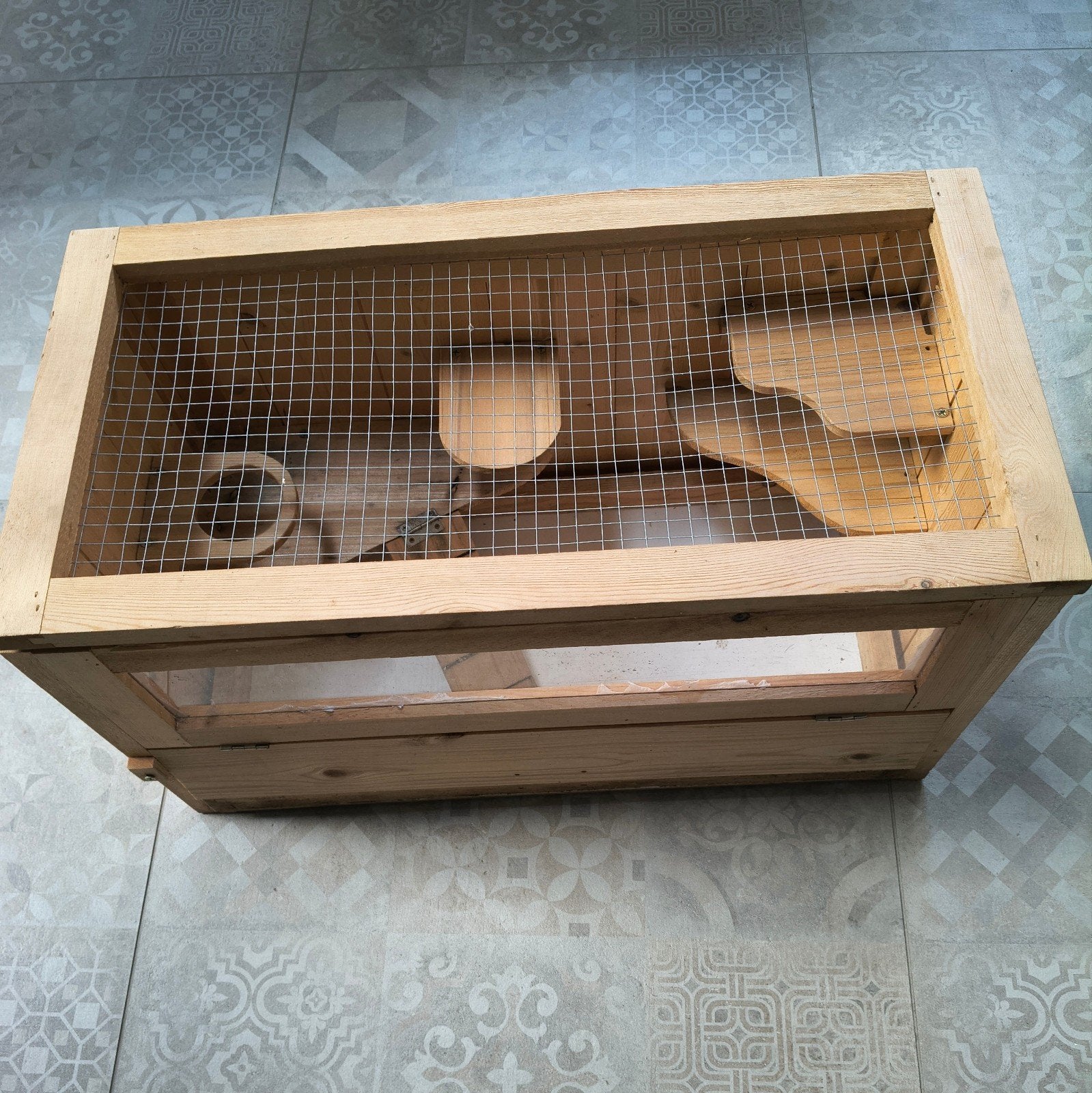 hamster kooi, Kooi, Minder dan 75 cm, Zo goed als nieuw, Hamster