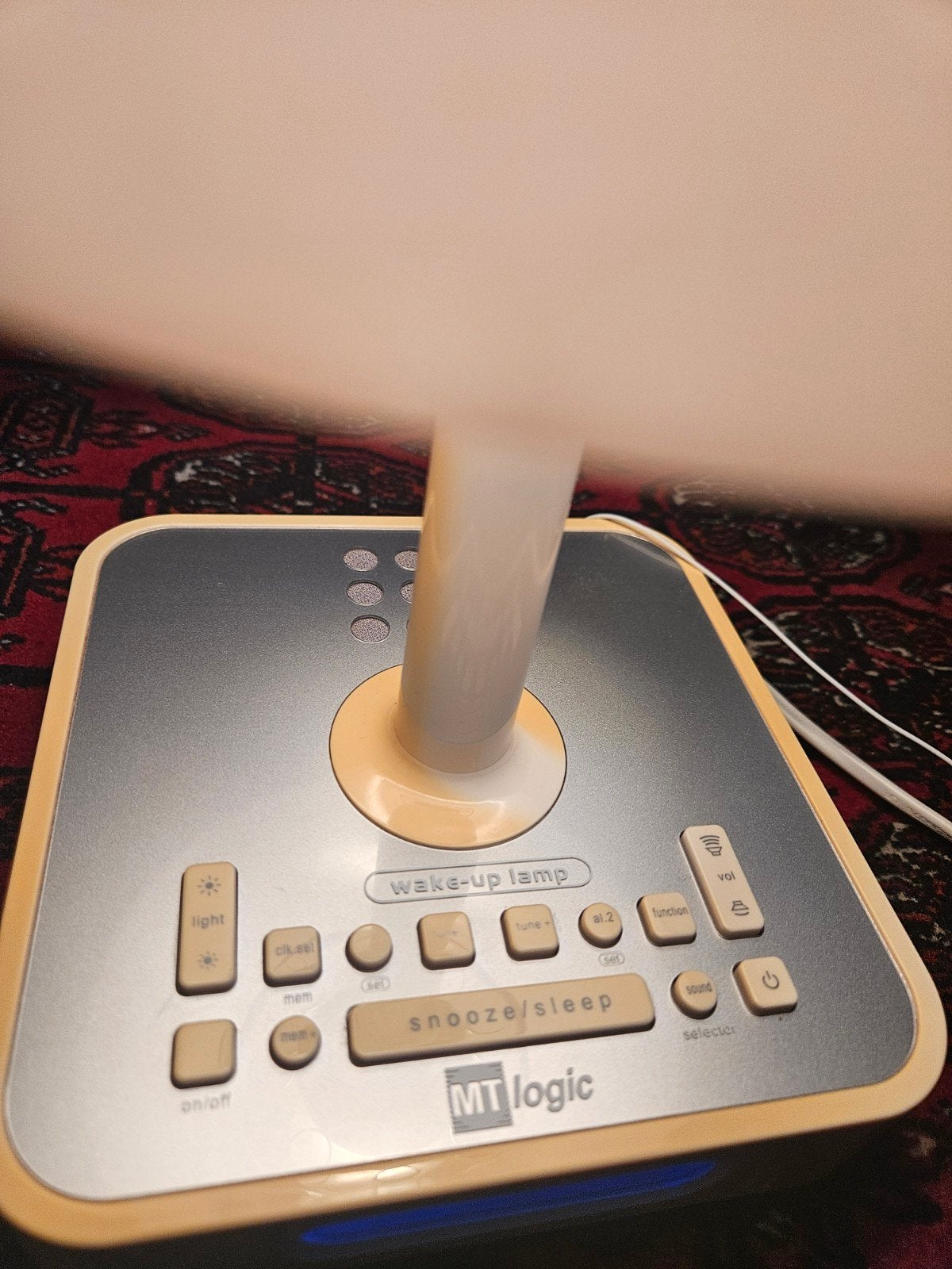 MT Logic Wake-up Lamp met Radio en Alarmfunctie, Ophalen