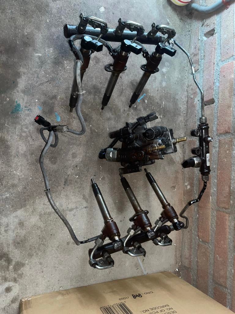 Siemens-Denso Injectoren Set met Pomp Jaguar XF 2.7/3.0D, Ophalen of Verzenden, Gebruikt, Jaguar