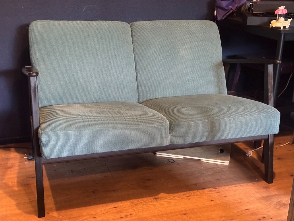 IKEA EKENÄSET Bank, Ophalen, Mid century modern, Tweepersoons, 75 tot 100 cm