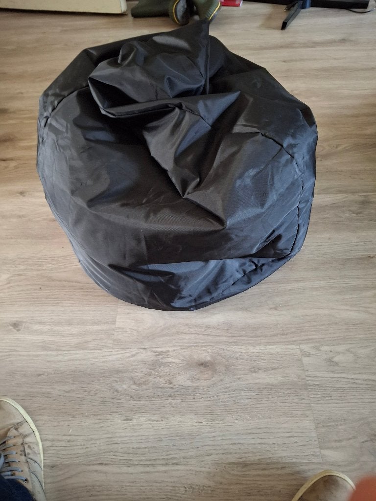 Zitzak zwart, Huis en Inrichting, Zitzakken, Ophalen, Zo goed als nieuw, Zwart, Zitzak