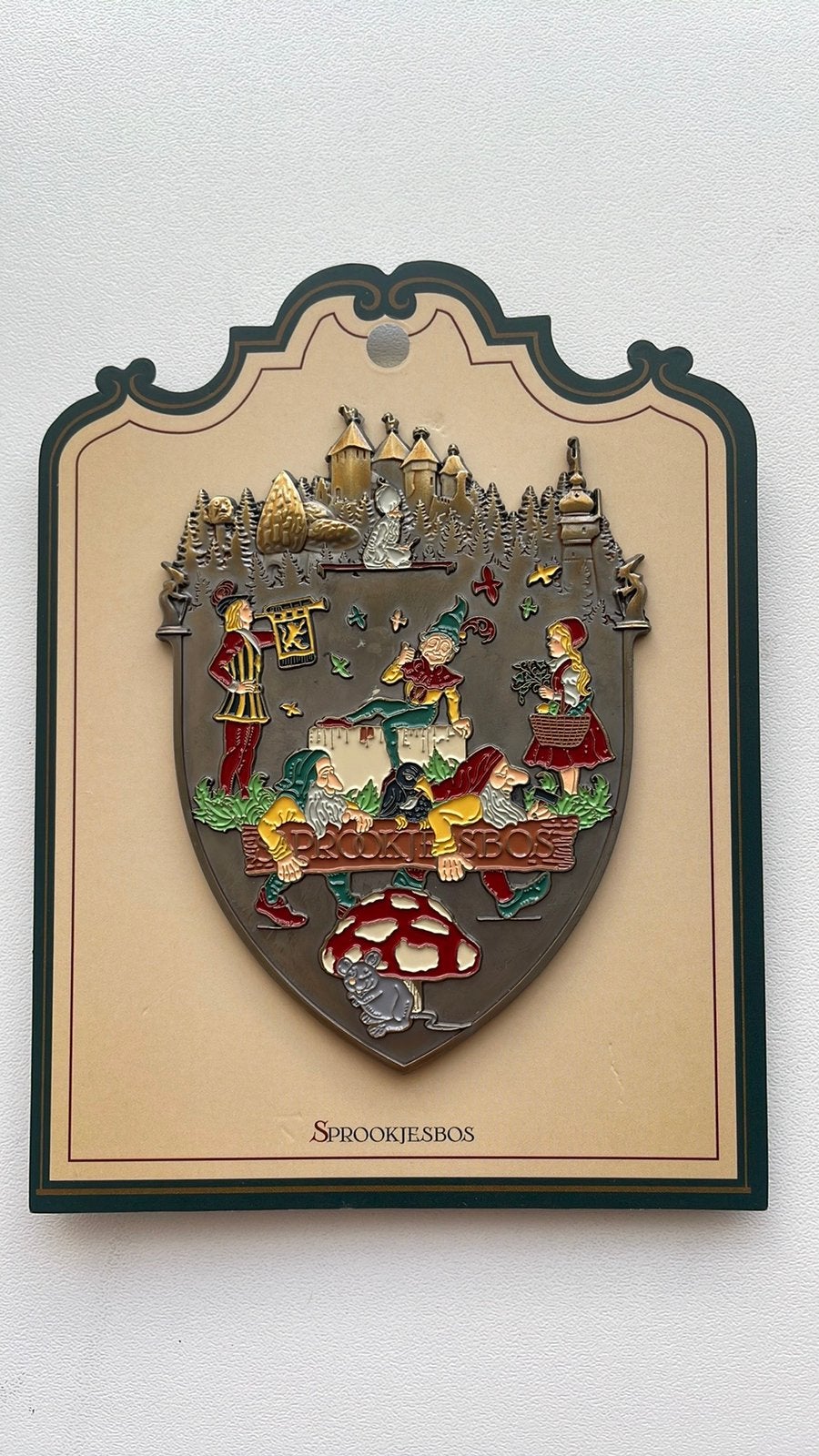 Efteling Reuzenpin Sprookjesbos EPP 491 op kaartje, Ophalen of Verzenden, Nieuw, Button of Speldje