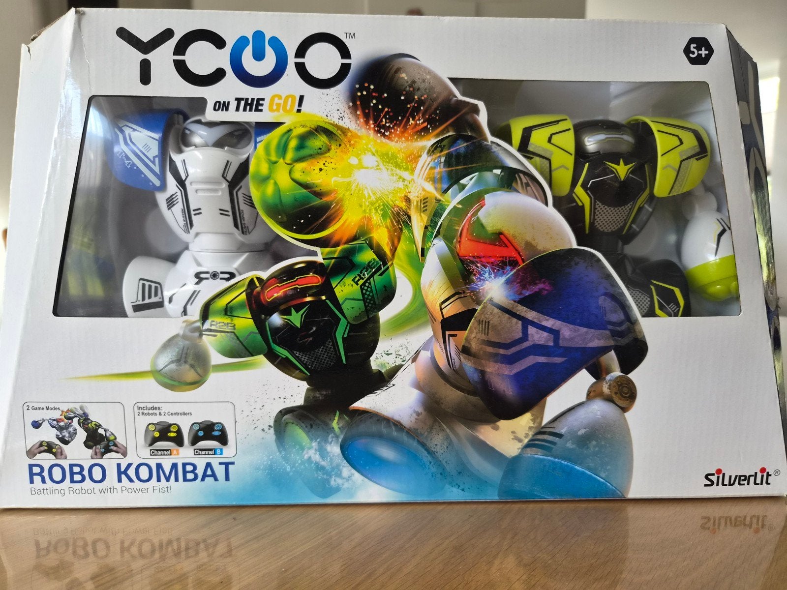 YCOO Robo Kombat Battling Robots met Power Fist, Ophalen of Verzenden, Zo goed als nieuw, Jongen of Meisje