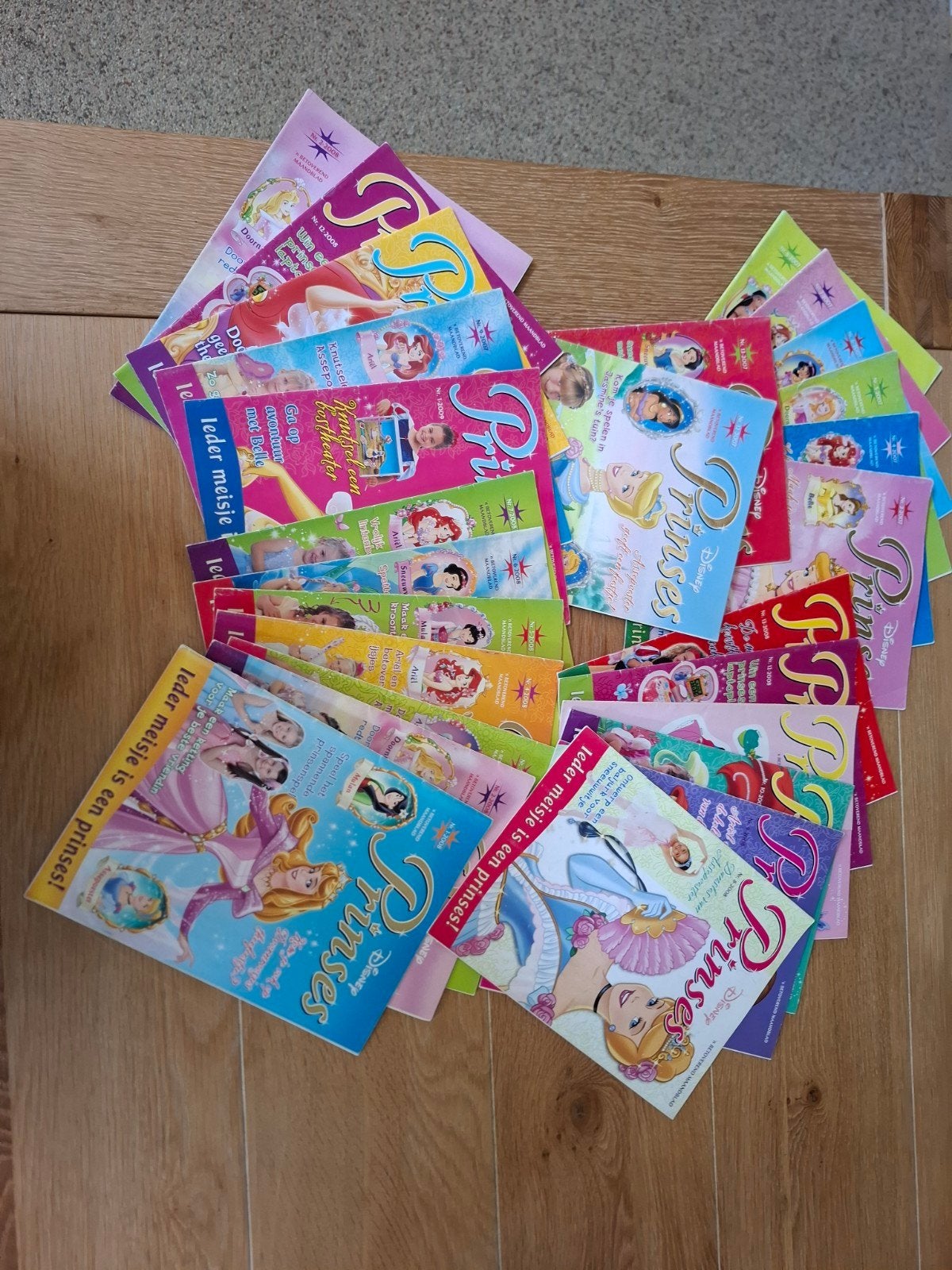 Tijdschrift prinses 2007-2009, Ophalen of Verzenden, Gelezen
