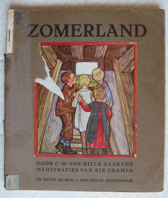 Zomerland - C.D. Hille-Gaerthe & Rie Cramer (illustraties), Antiek en Kunst, Ophalen of Verzenden, C.D. Hille-Gaerthe & Rie Cramer (illustraties)
