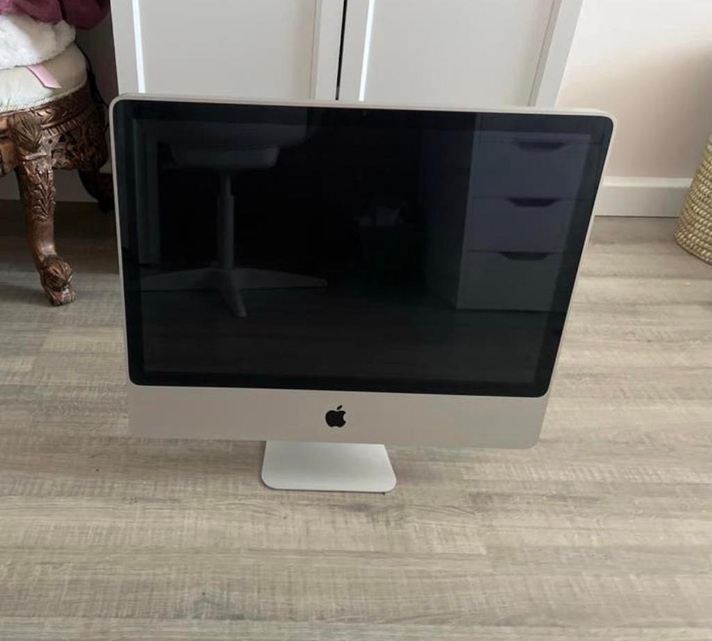 Vintage iMac Desktop Computer – Oude Model – Goede Staat, Computers en Software, Apple Desktops, Ophalen, Zo goed als nieuw, IMac