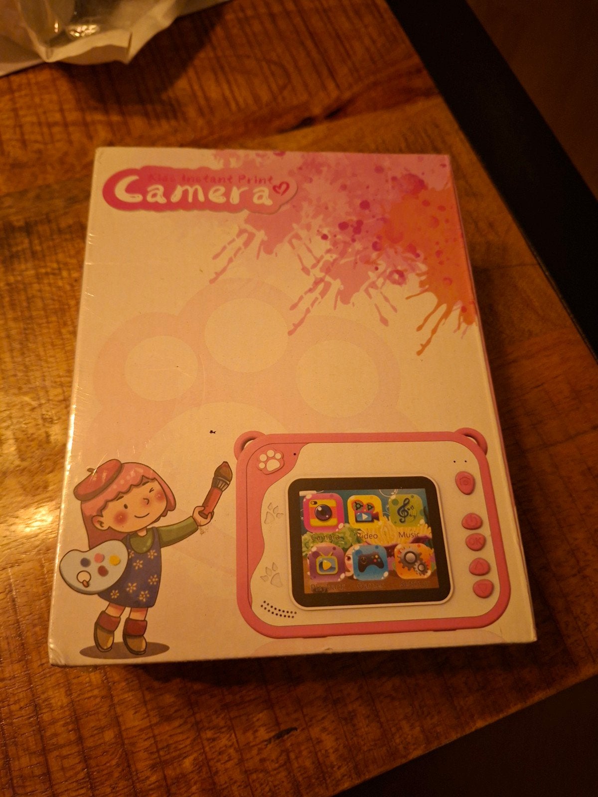 TOSAJU Kinder Instant Print Camera - Roze, Ophalen of Verzenden, Nieuw, Overige typen