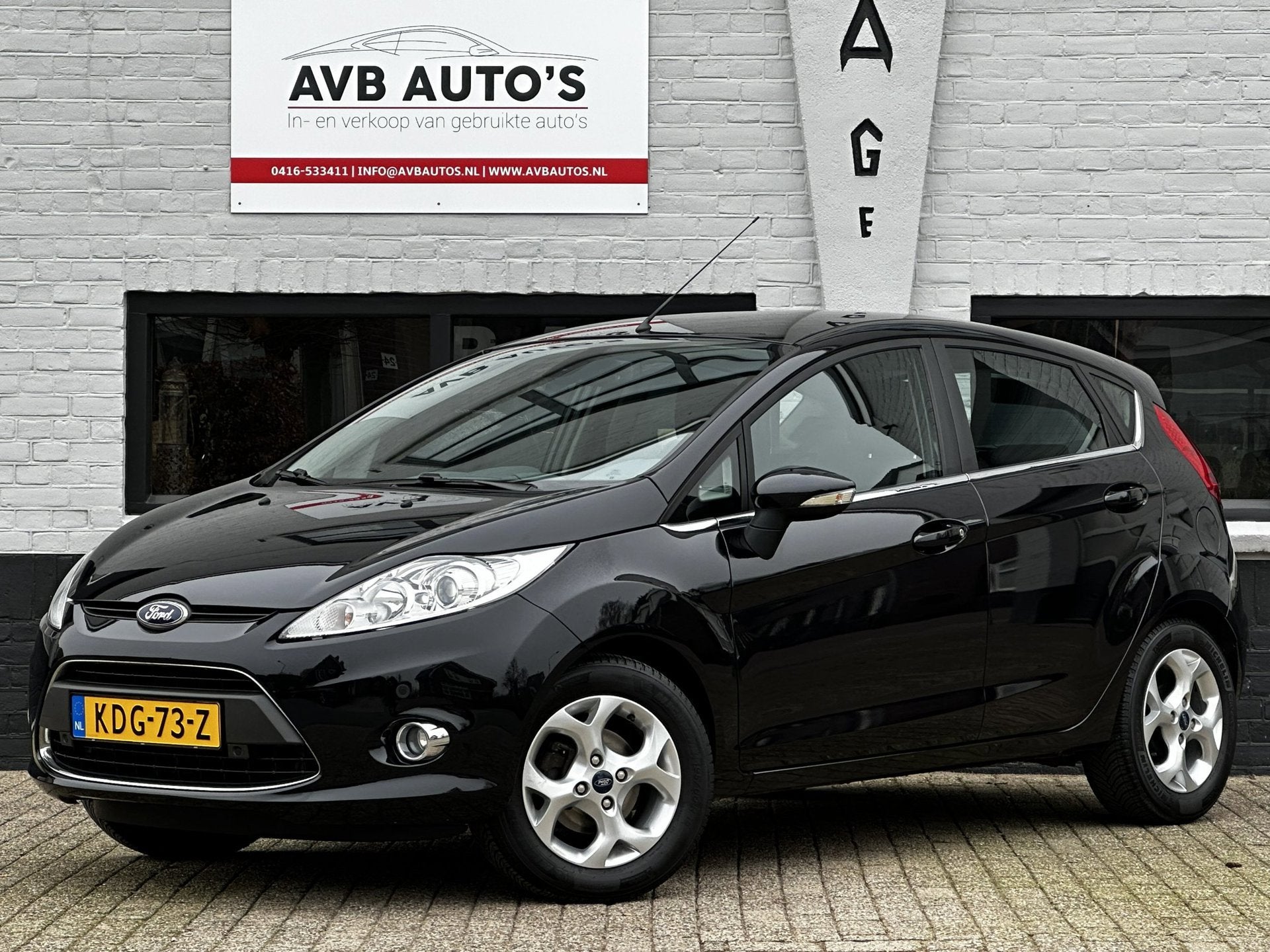 Ford FIESTA 1.25 Titanium Clima Trekhaak PDC 1e Eigenaar, Auto's, Ford, Voorwielaandrijving, Euro 5, Stof, Parkeersensor