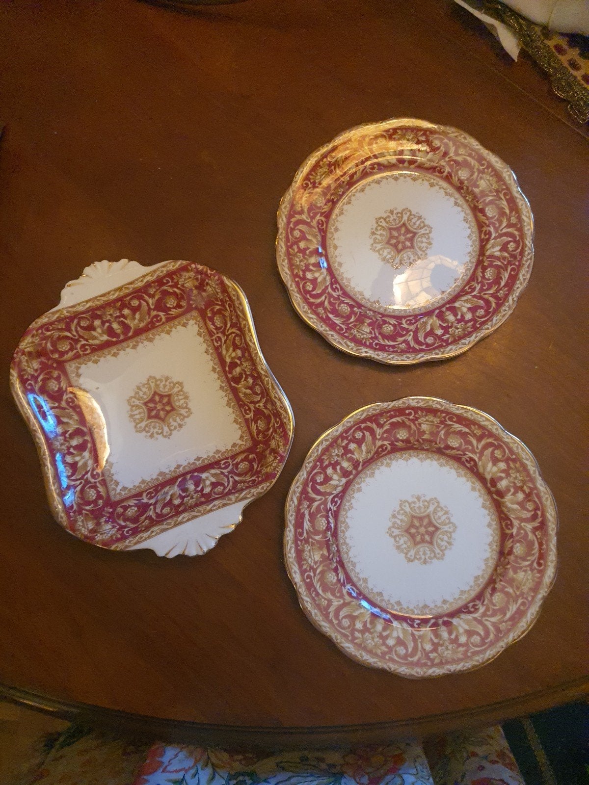 Royal Albert Florentine Bone China Schaal en Borden, Ophalen of Verzenden