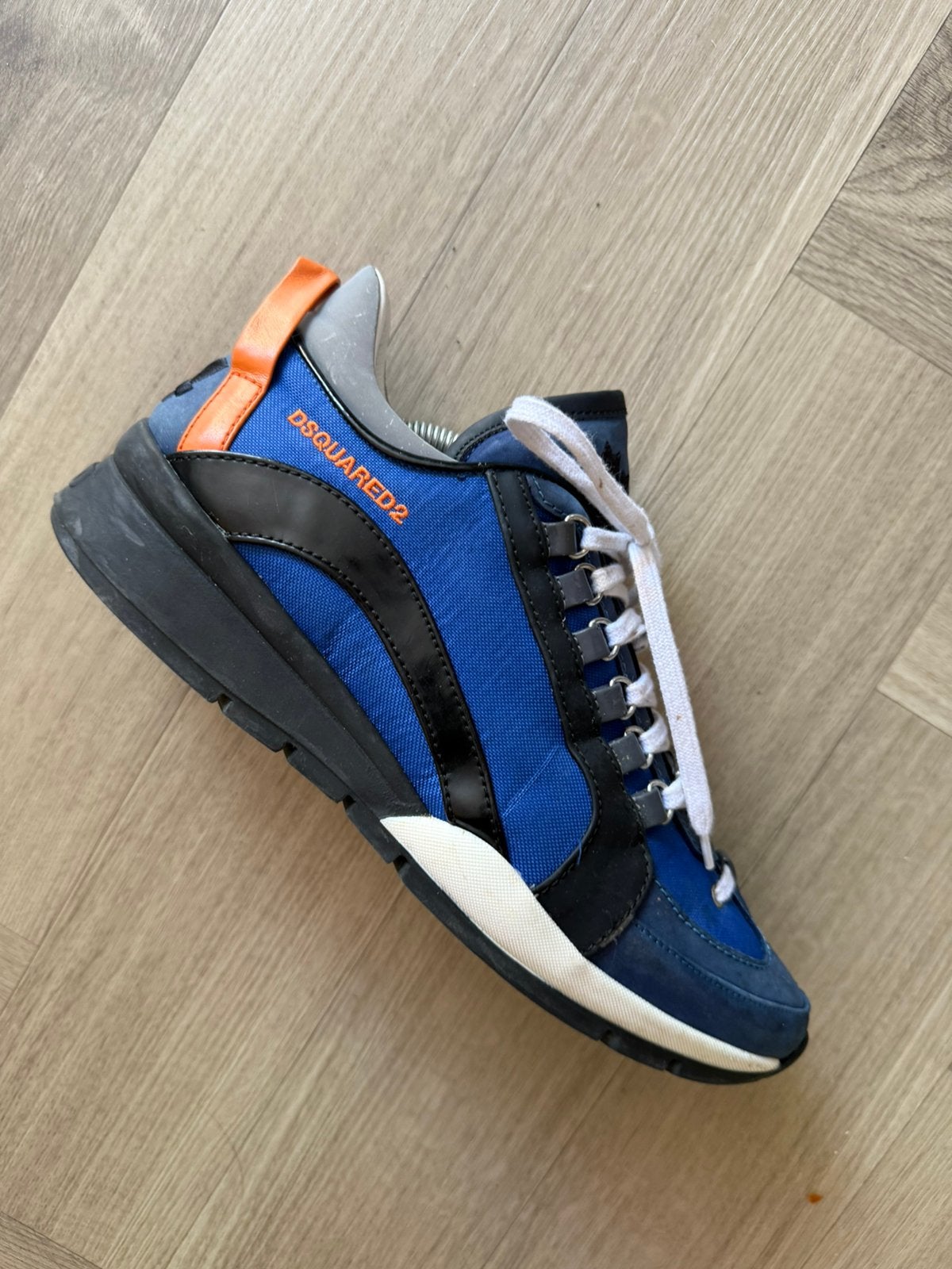 Dsquared2 dsq2 sneakers navy 43.5, Ophalen of Verzenden, Blauw