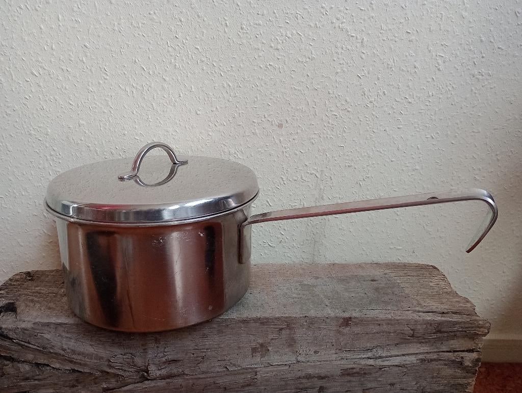 Steelpan, Ophalen of Verzenden, Gebruikt, Rvs, Kookpan of Snelkookpan