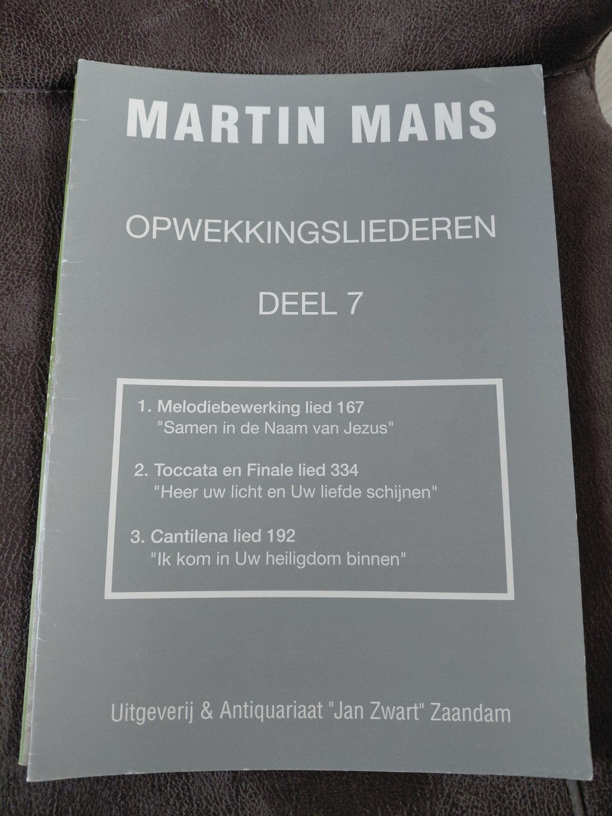 Martin Mans, opwekkings liederen, Ophalen of Verzenden, Zo goed als nieuw, Overige soorten, Religie en Gospel