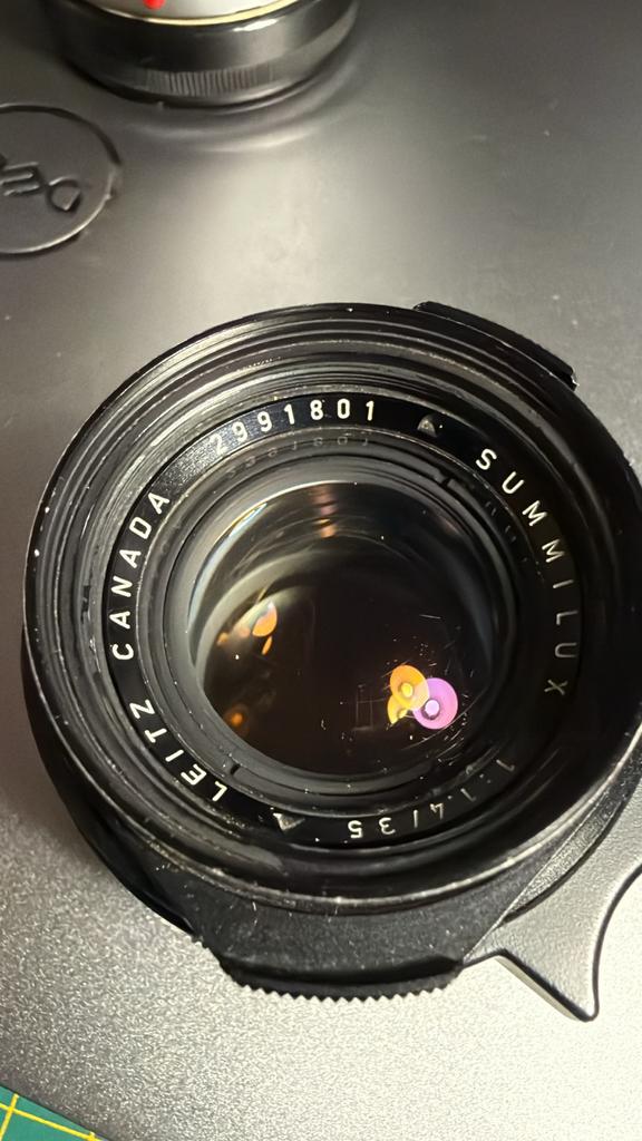Leitz Summilux 1:1.4/35 Canada lens, Audio, Tv en Foto, Fotografie | Lenzen en Objectieven, Gebruikt, Groothoeklens, Ophalen of Verzenden