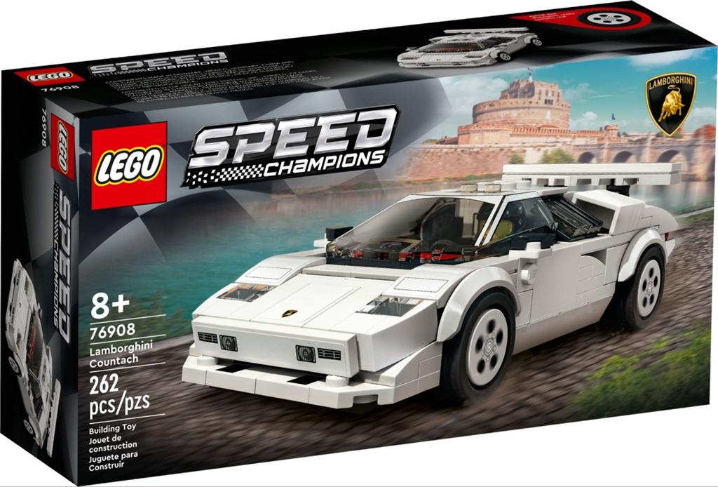 LEGO Speed Champions Lamborghini Countach 76908, Nieuw, Complete set, Compleet, Lego