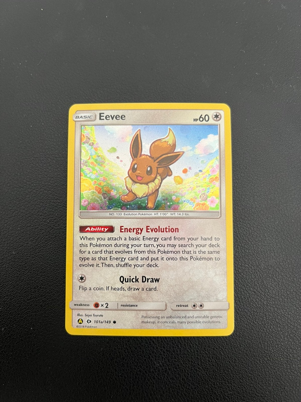Eevee 101a/149 Holo Promo Pokemon #2, Ophalen of Verzenden, Zo goed als nieuw