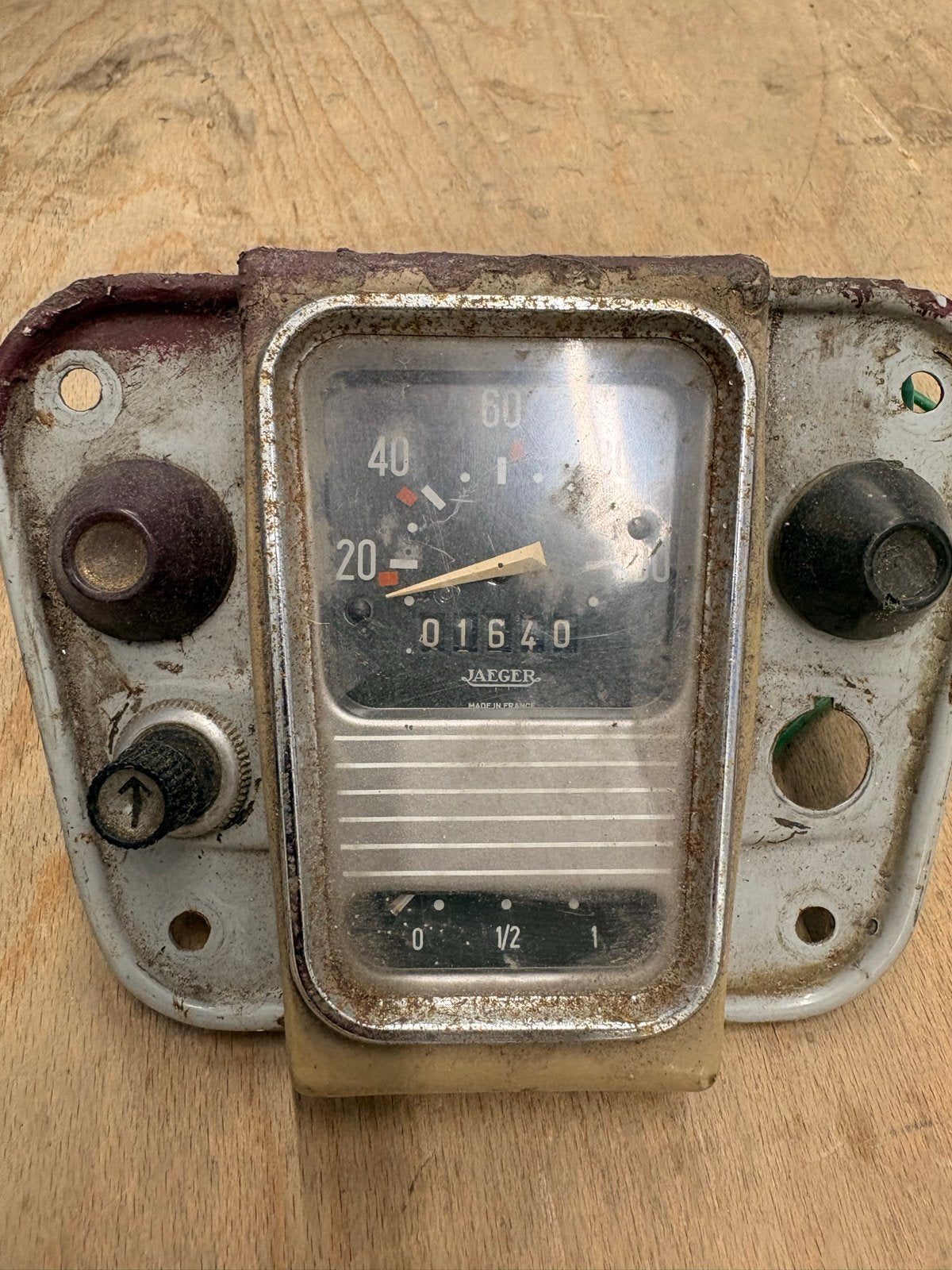 Dashboard uit oude 2CV - Klassiek Citroën onderdeel, Ophalen of Verzenden, Gebruikt, Citroën