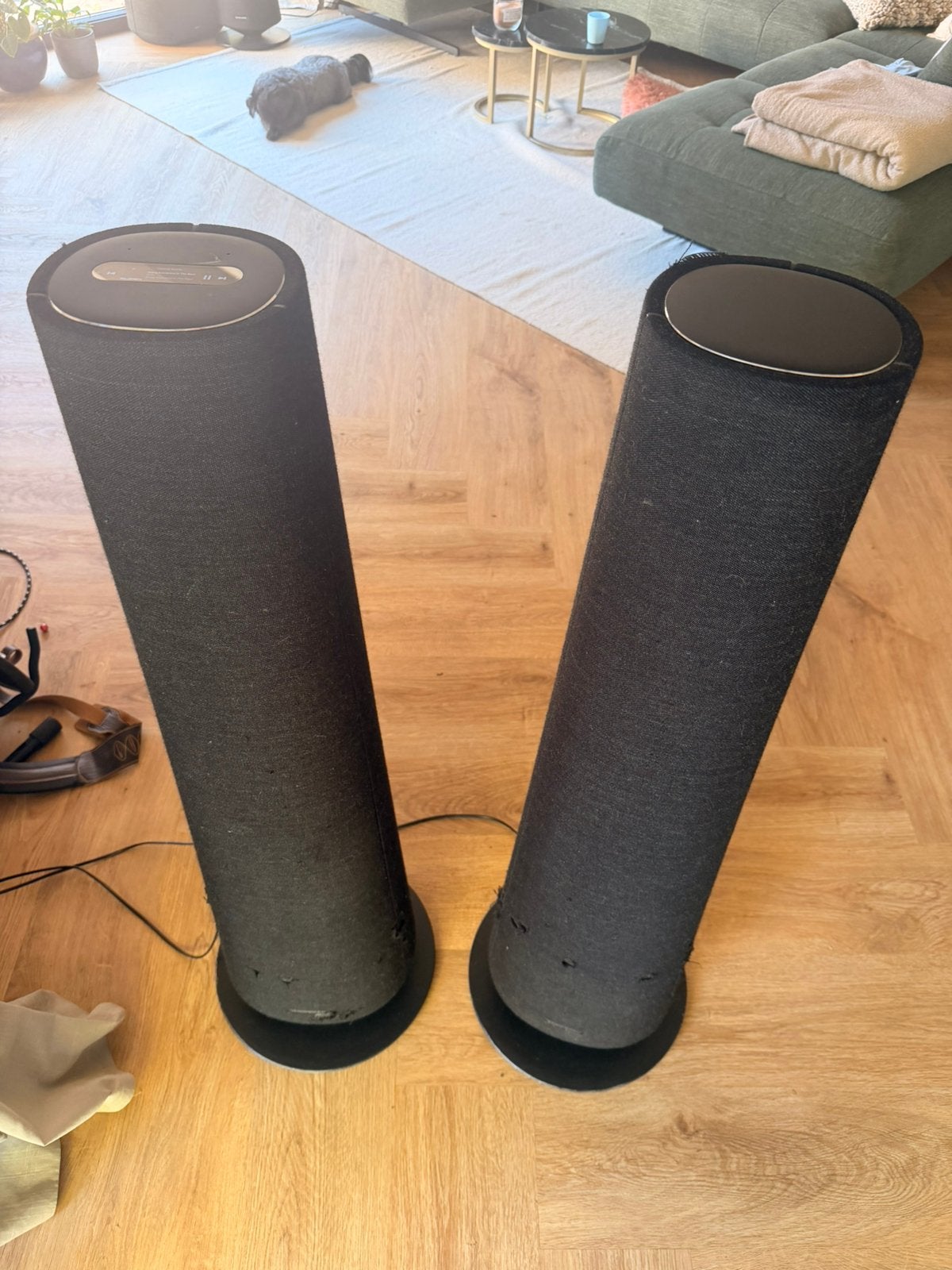 Harman Kardon Citation towers, niet de mooiste maar werken!, Audio, Tv en Foto, Luidsprekers, Ophalen, Zo goed als nieuw, Minder dan 60 watt