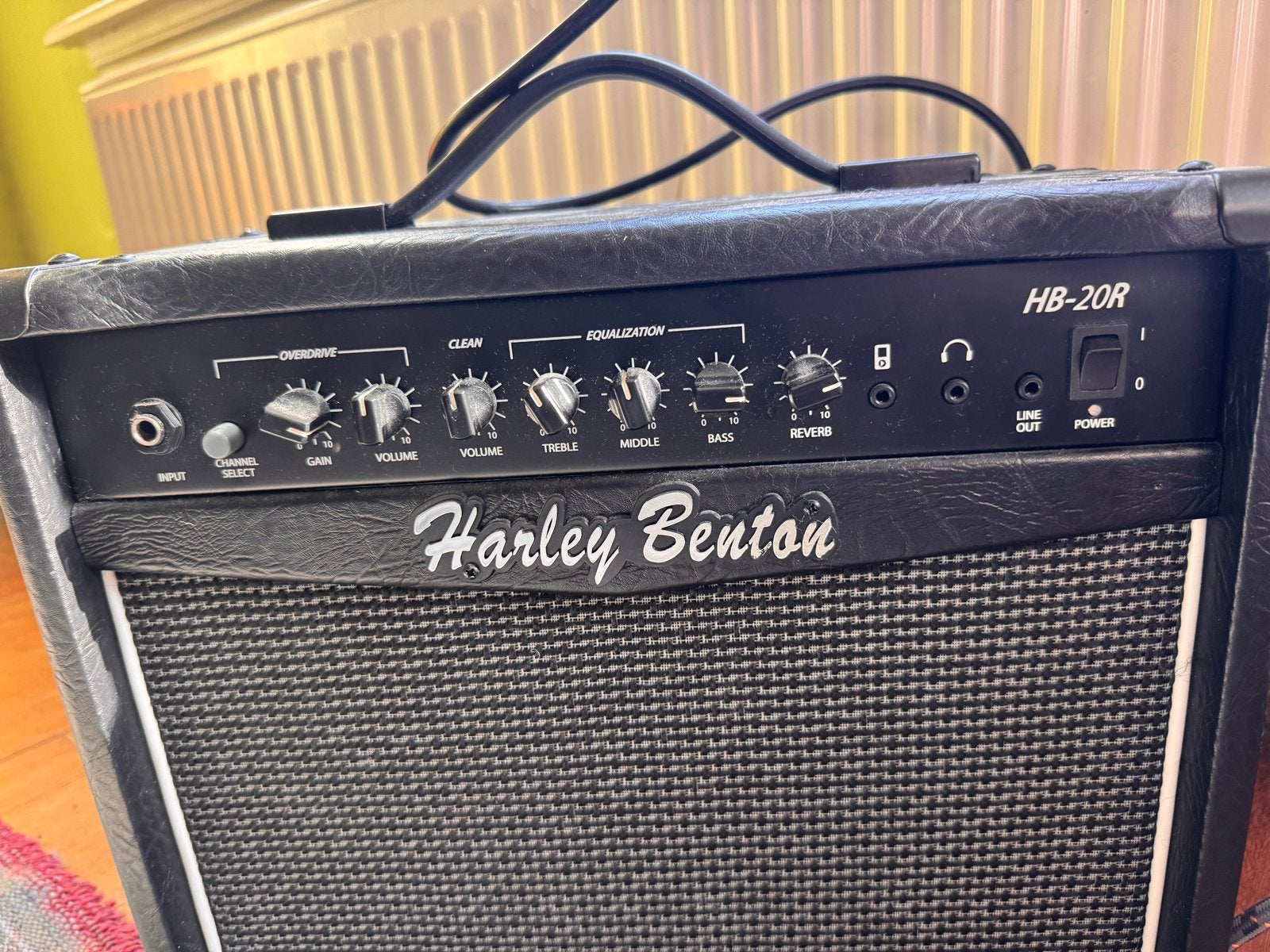 Harley Benton HB-20R Gitaarversterker - zo goed als nieuw!, Ophalen, Zo goed als nieuw, Gitaar, Minder dan 50 watt