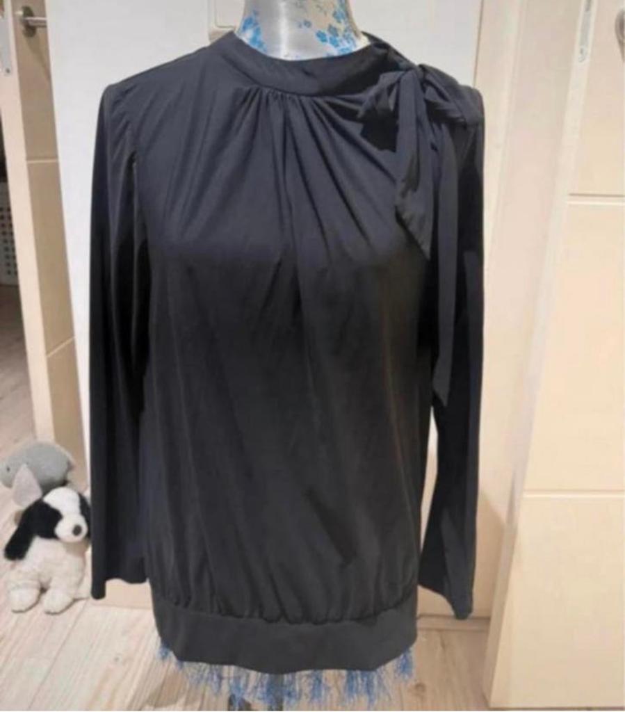Studio Anneloes blouse zwart M travelstof, Ophalen, Zo goed als nieuw, Zwart