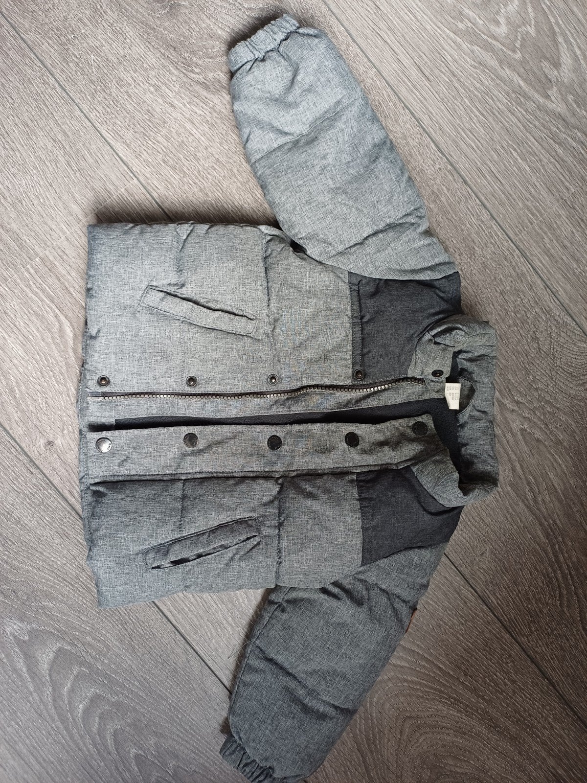 H&M gewatteerde jas voor baby's, maat 80, Ophalen of Verzenden, Zo goed als nieuw, H&M, Jongetje