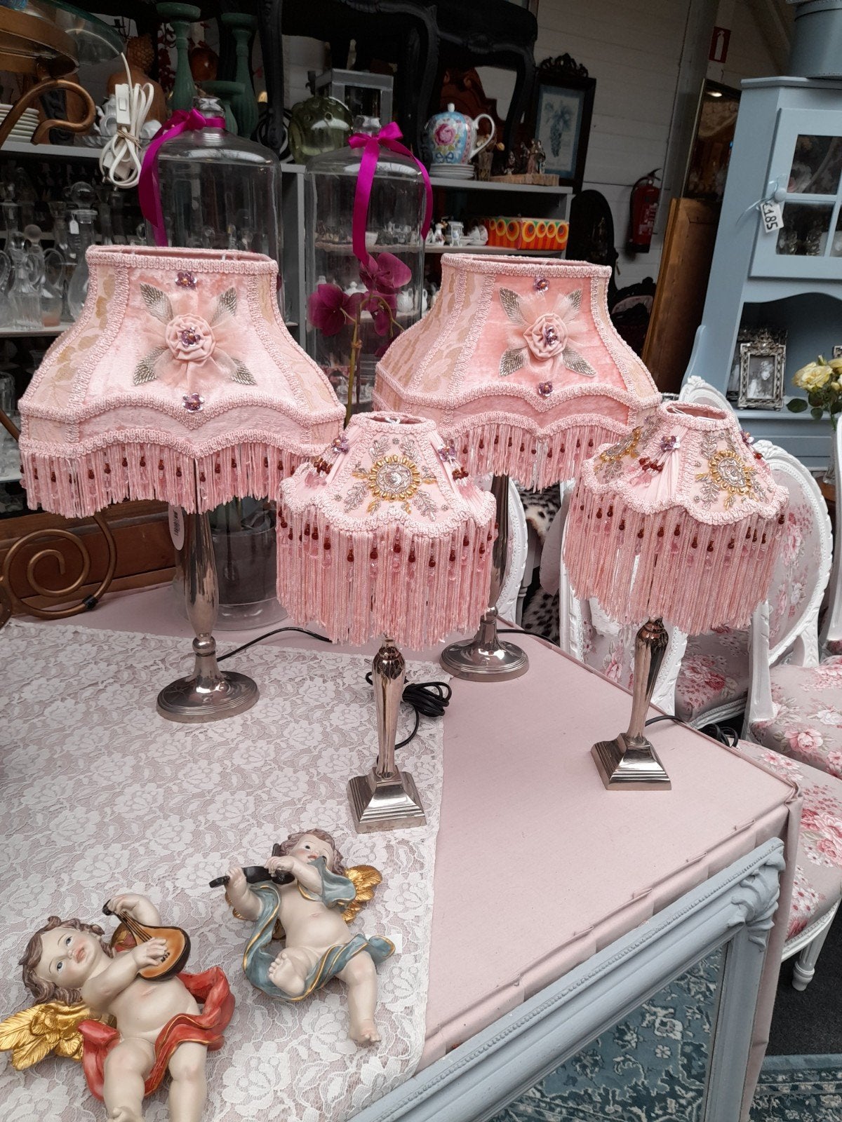 Mooie baroque lampen kappen, Ophalen of Verzenden
