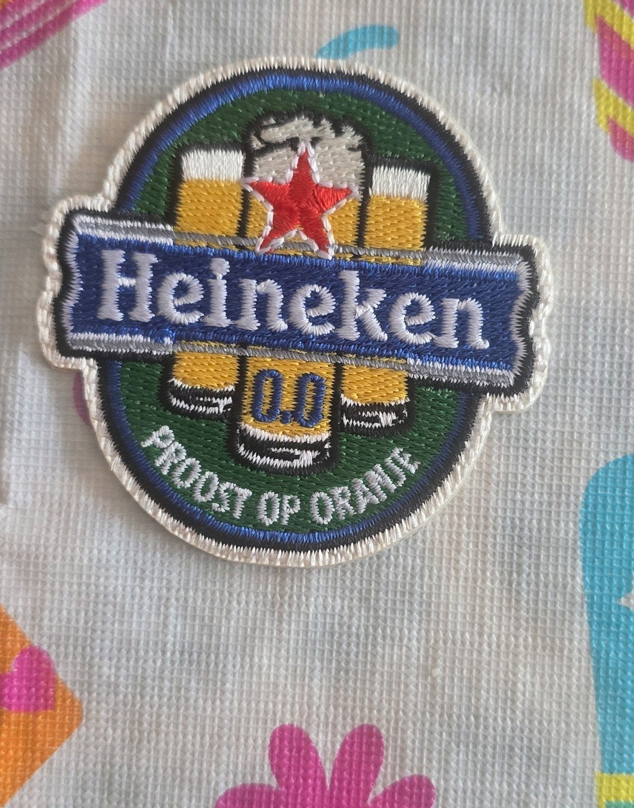 Jumbo juich embleem Heineken, Verzamelen, Supermarktacties, Jumbo, Ophalen of Verzenden