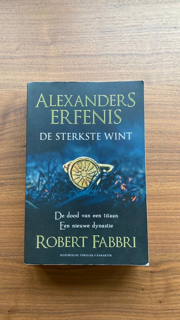 Robert Fabbri - De sterkste wint, Boeken, Ophalen of Verzenden, Zo goed als nieuw, Robert Fabbri