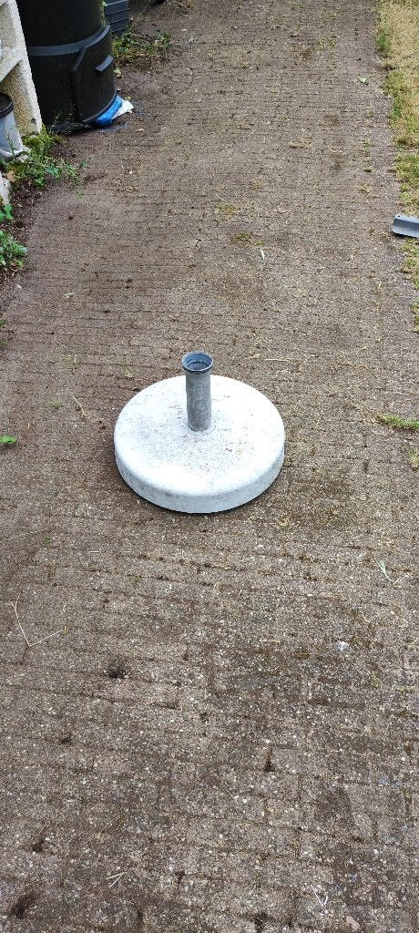 parasol base, Ophalen, 1 tot 2 meter