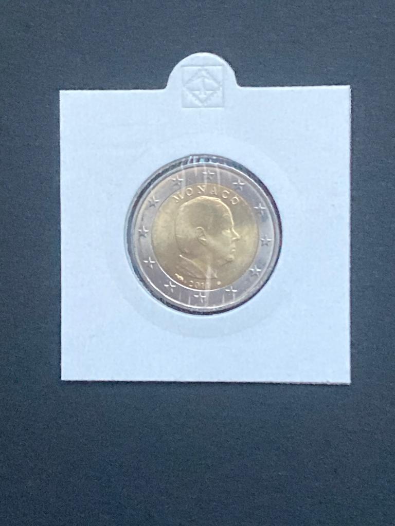 Monaco 2 euro 2011, Postzegels en Munten, Munten | Europa | Euromunten, Ophalen of Verzenden, Monaco, 2 euro, Losse munt