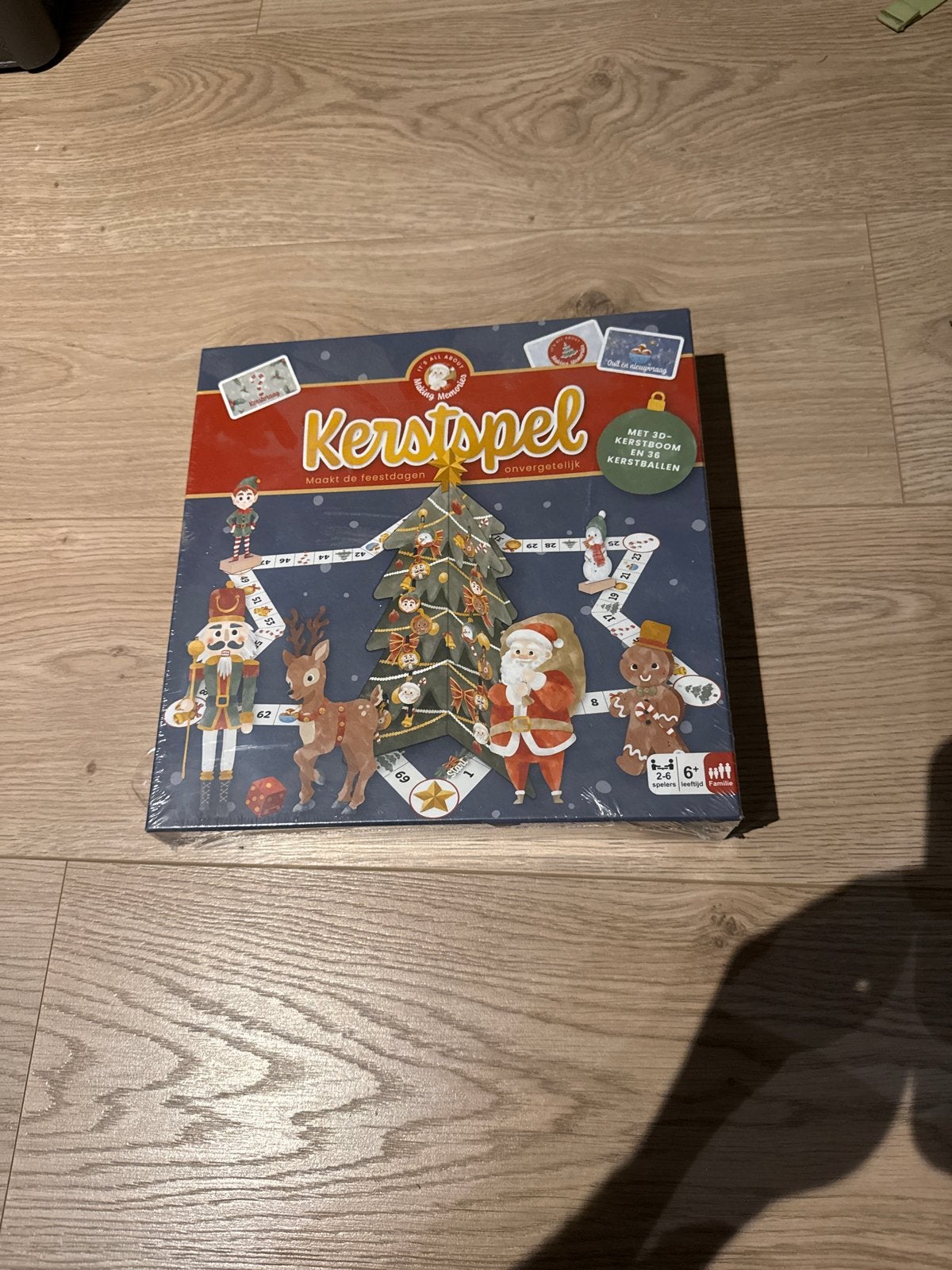 Kerstspel - Maak onvergetelijke herinneringen, Drie of vier spelers, Ophalen, Nieuw