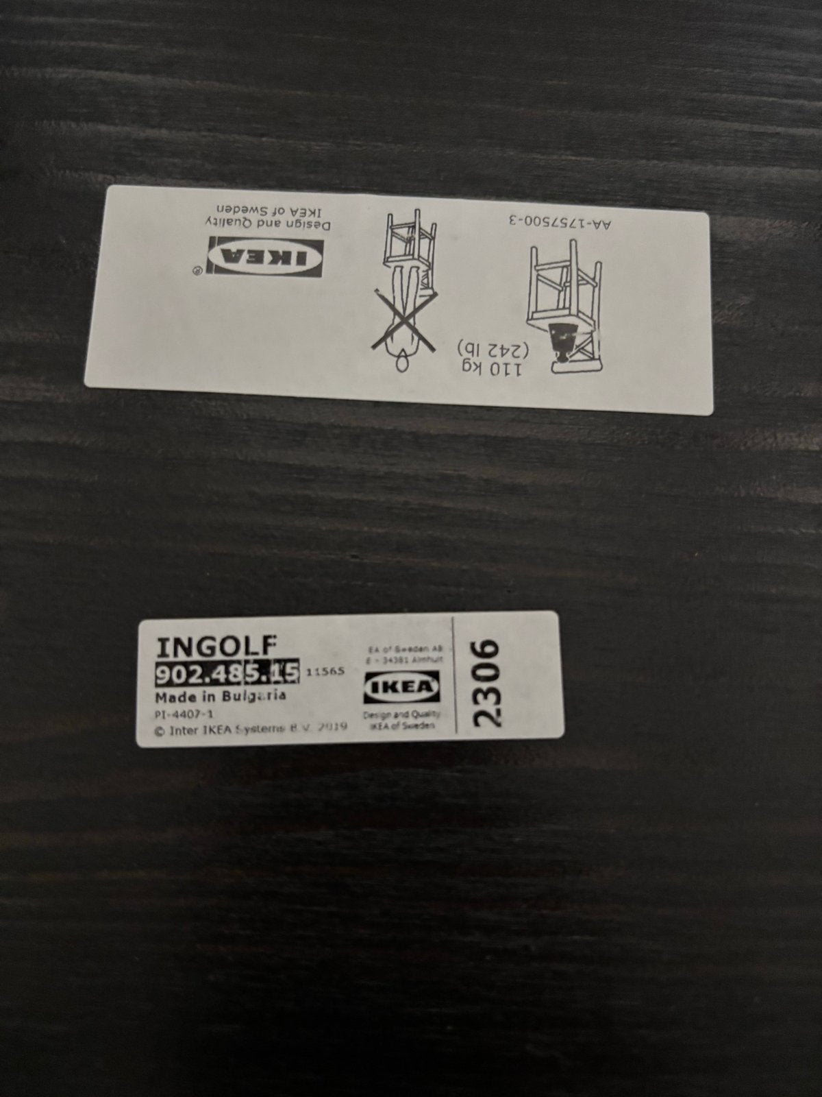 Barkrukken Ingolf van Ikea 4x, 4 krukken, Ophalen, Gebruikt, 60 tot 90 cm
