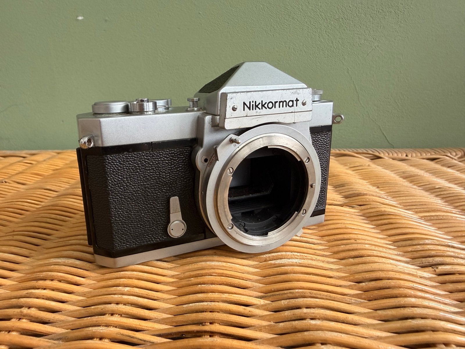 Nikon Nikkormat body - Vintage spiegelreflexcamera, Ophalen of Verzenden, Gebruikt, Spiegelreflex, Nikon