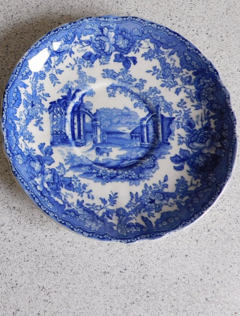 Mason's Fountains Sier Wand Bord Plat 17 cm, Ophalen of Verzenden