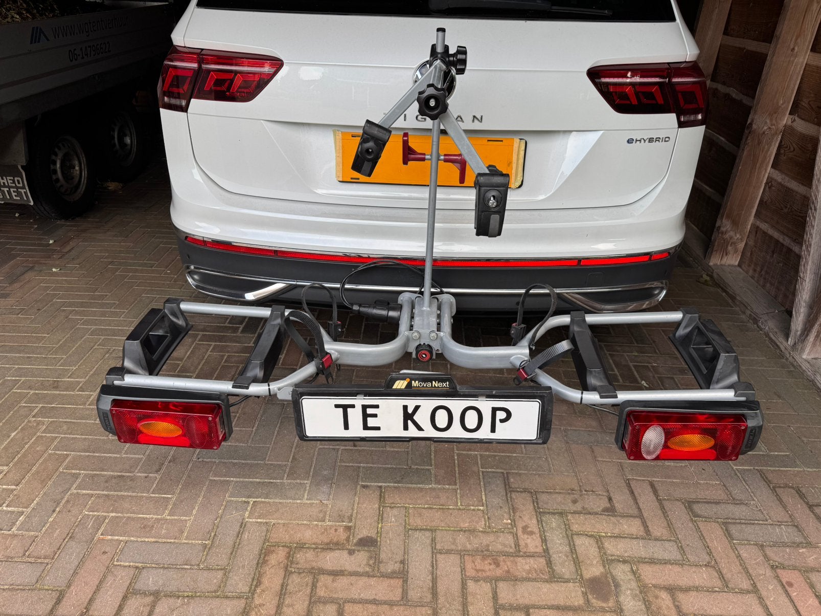 Nette Movanext verto 2 fietsendrager, Auto diversen, Ophalen, Gebruikt, Brede banden, 2 fietsen