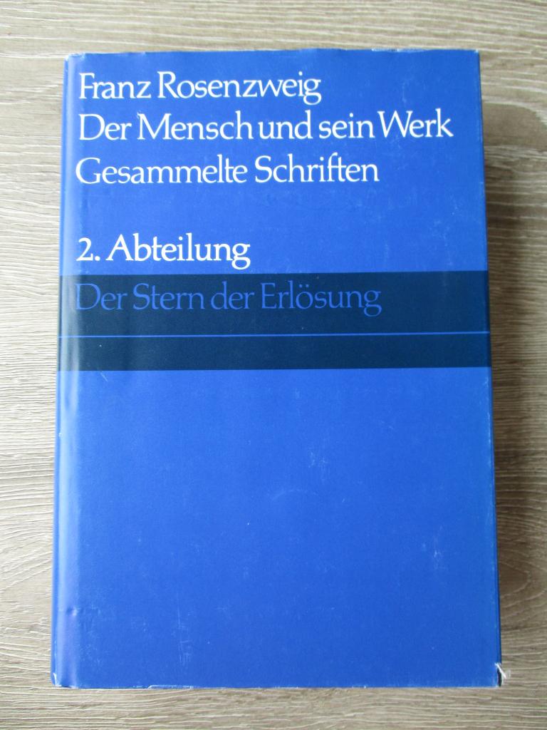 Franz Rosenzweig; Der mensch und sein werk gesammelte schr, Ophalen of Verzenden, Gelezen