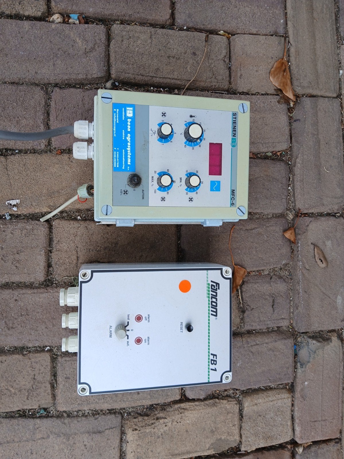 ventilator regelaar      alarmkastje, Ophalen of Verzenden