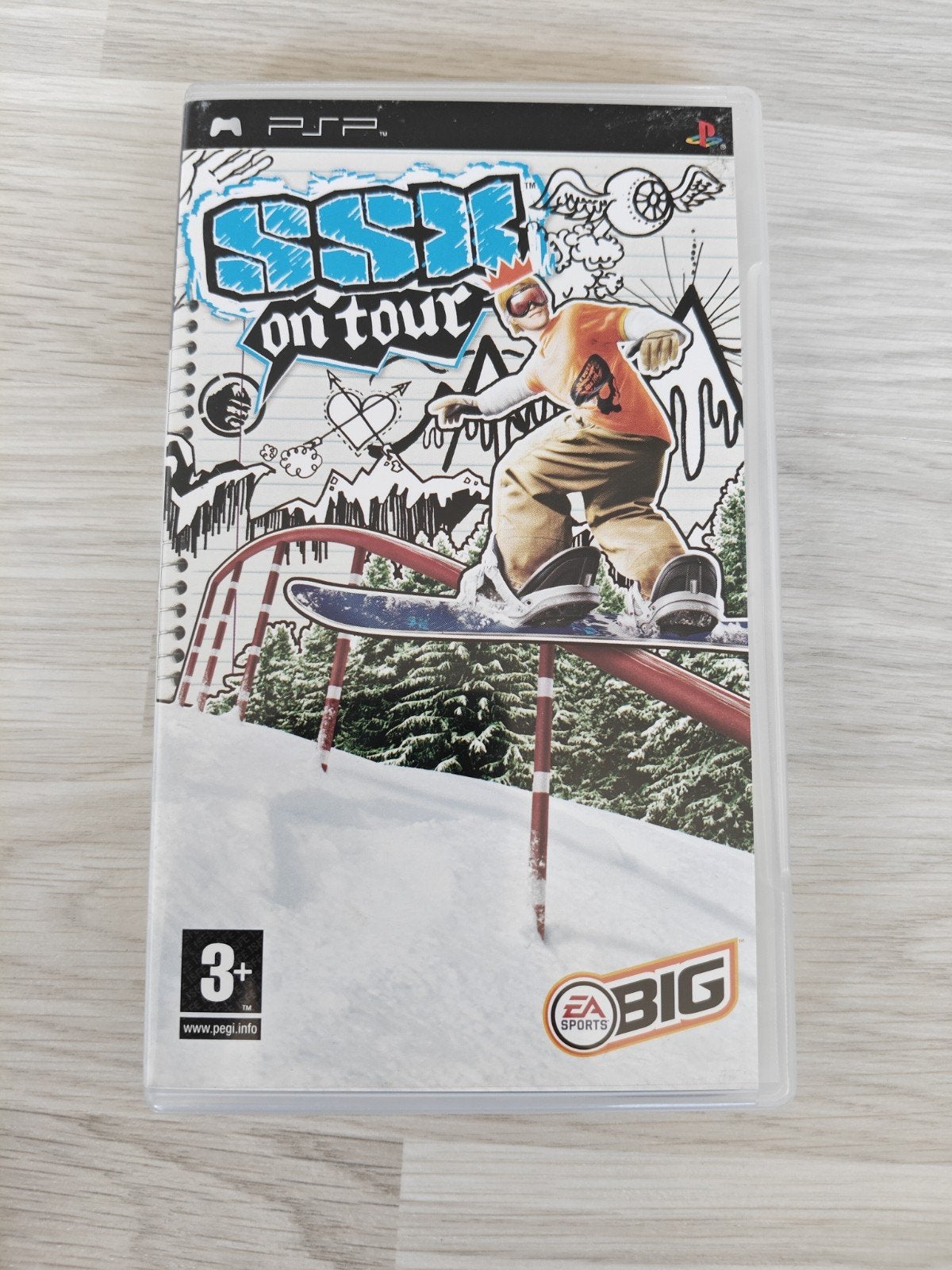 SSX On Tour PSP, Spelcomputers en Games, 1 speler, Ophalen of Verzenden, Zo goed als nieuw, Onbekend