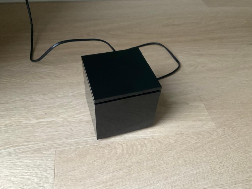 Cini & Nils Cuboluce LED tafellamp - Zwart, Ophalen, Zo goed als nieuw, Kunststof, Minder dan 50 cm