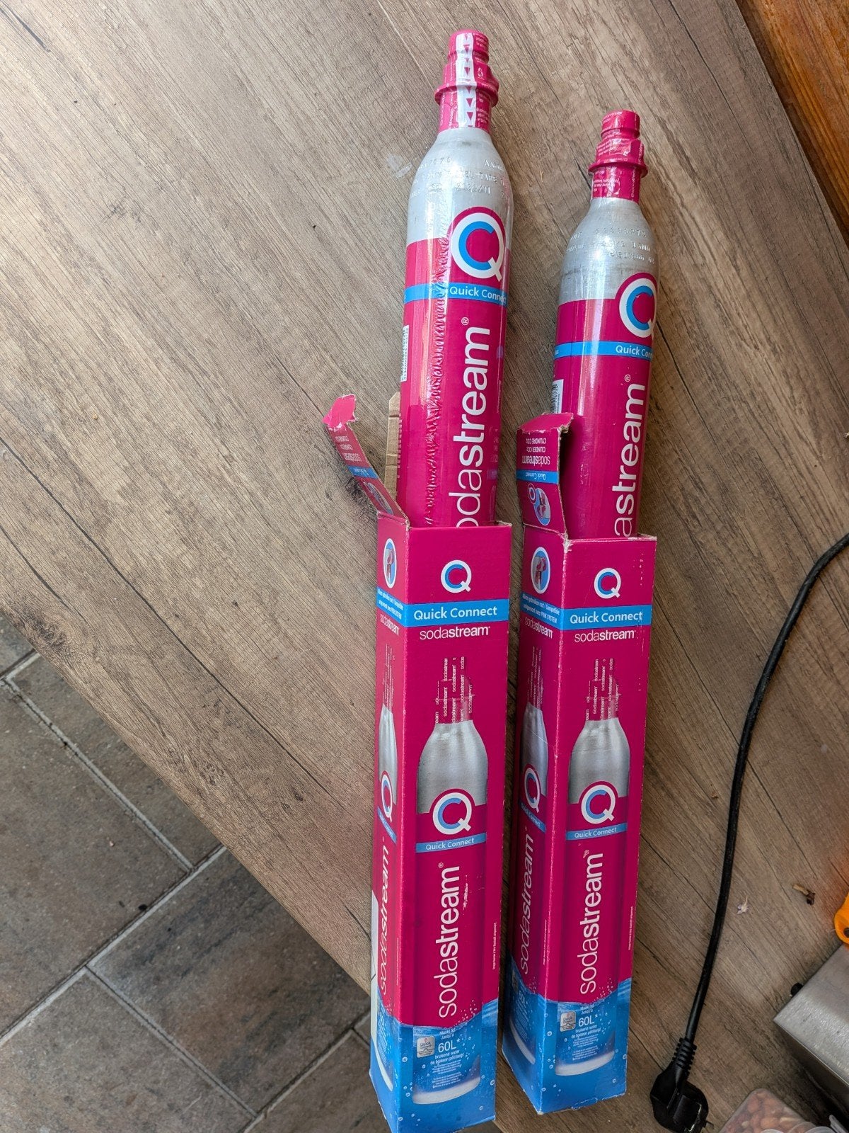 Sodastream Quick Connect CO2 Cylinder 60L Ook Verzending!, Ophalen of Verzenden, Nieuw