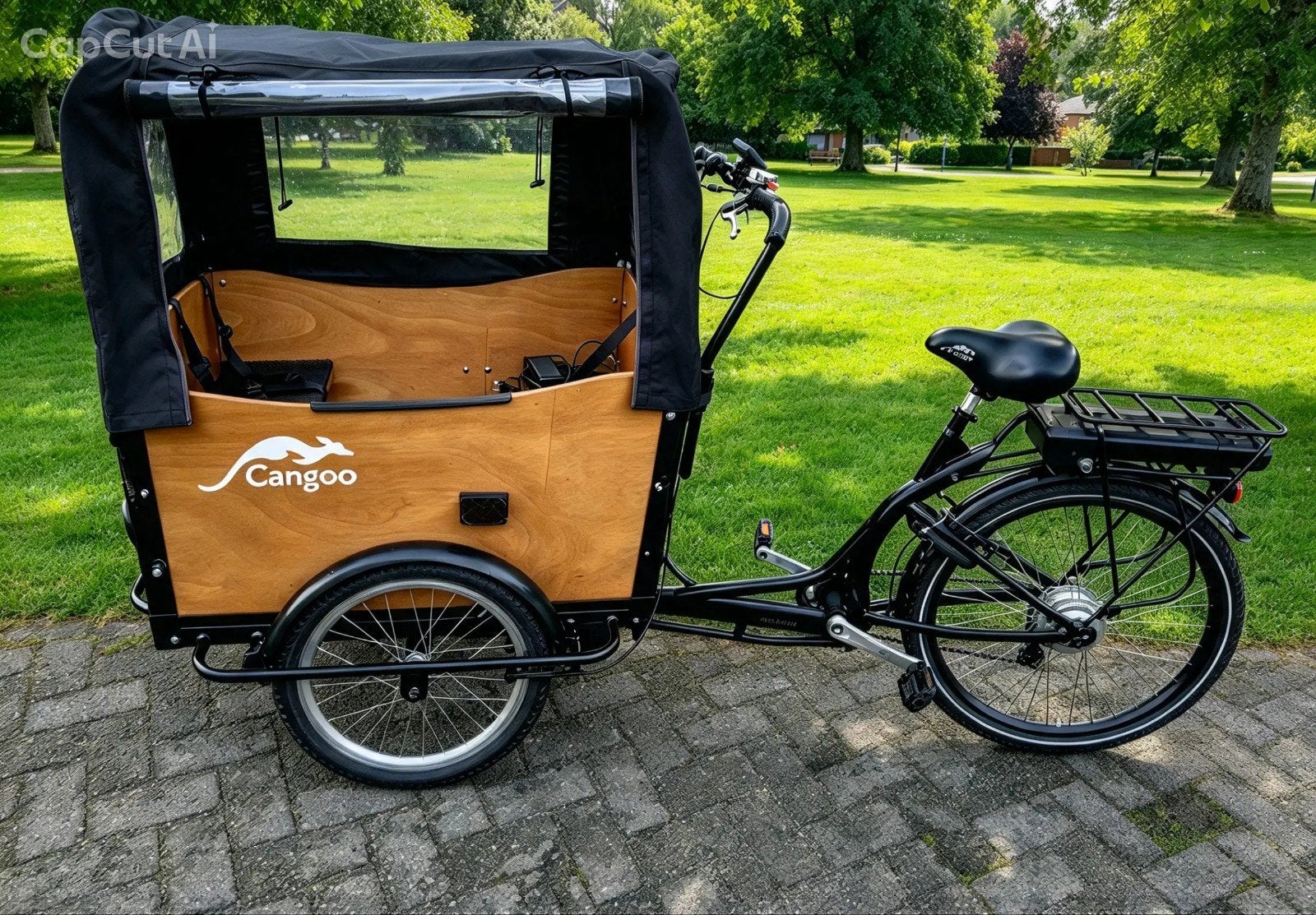 'NIEUWE ' elektrische bakfiets 4 kids+ DEUR, Ophalen, Zo goed als nieuw, 4 kinderen of meer