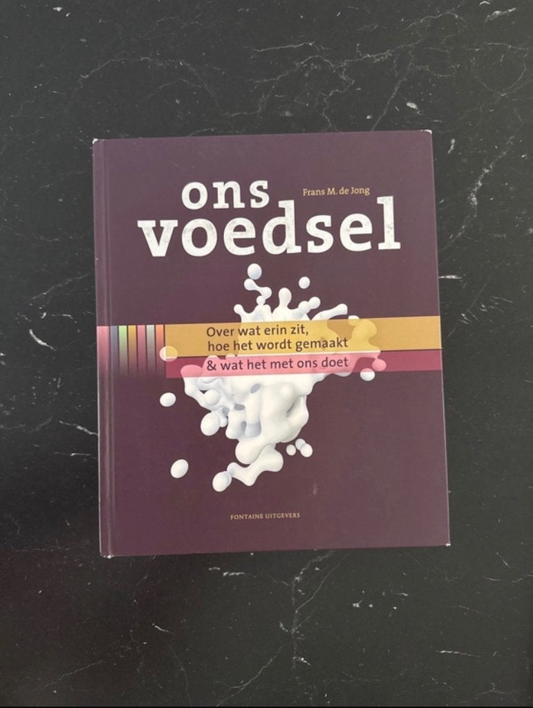 Ons voedsel, Diverse auteurs, Zo goed als nieuw, Beta, HBO
