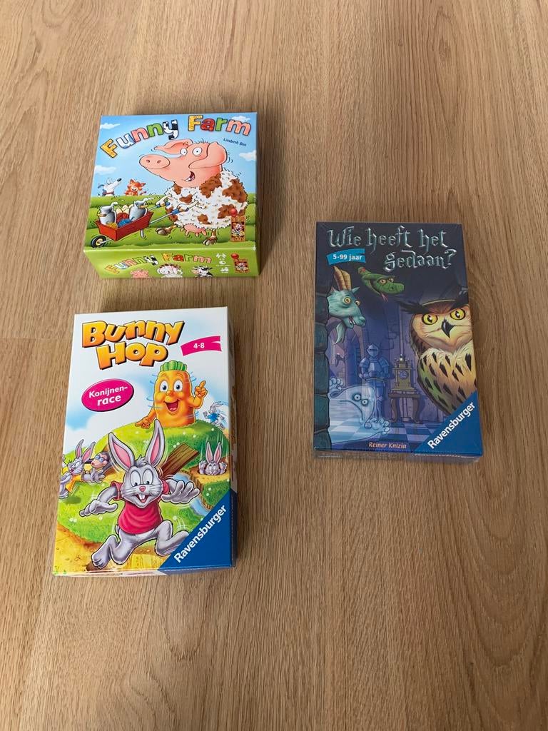 Pakket van 3 reisspelletjes, Ophalen of Verzenden, Zo goed als nieuw