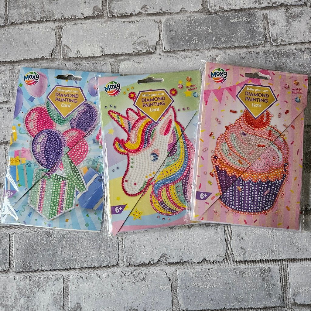 Diamond painting Kaarten bundel creatief maken diy 3 sets  