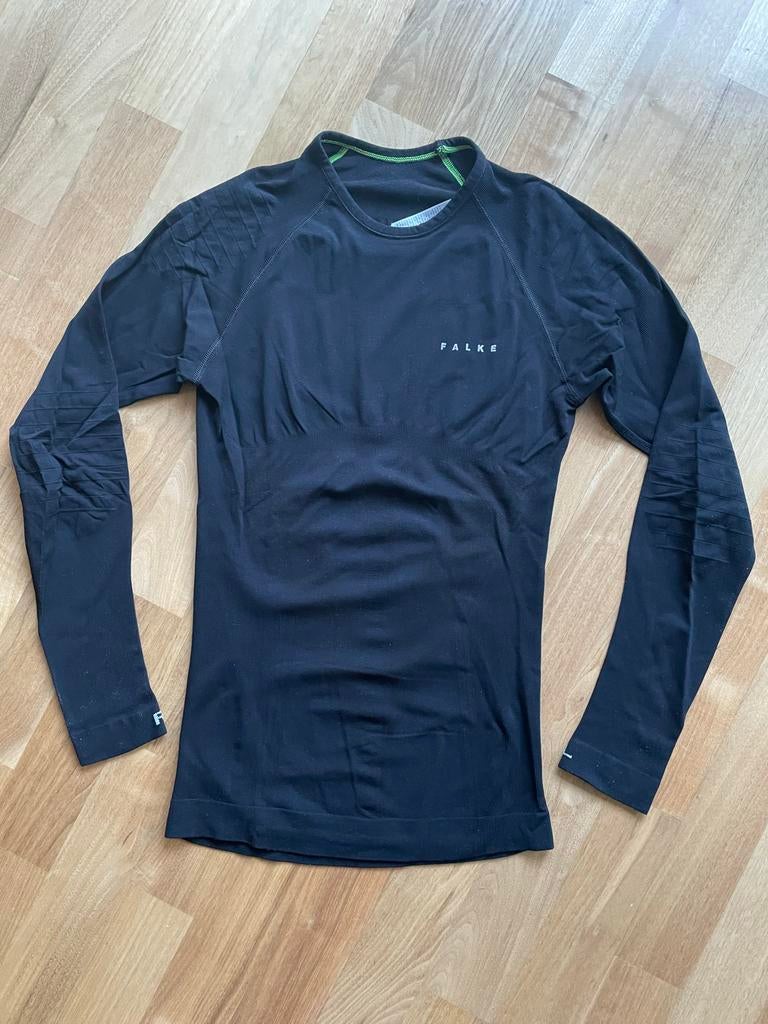 Falke hardloopshirt lange mouwen, maat M, Kleding | Heren, Sportkleding, Zo goed als nieuw, Hardlopen of Fietsen, Maat 48/50 (M)