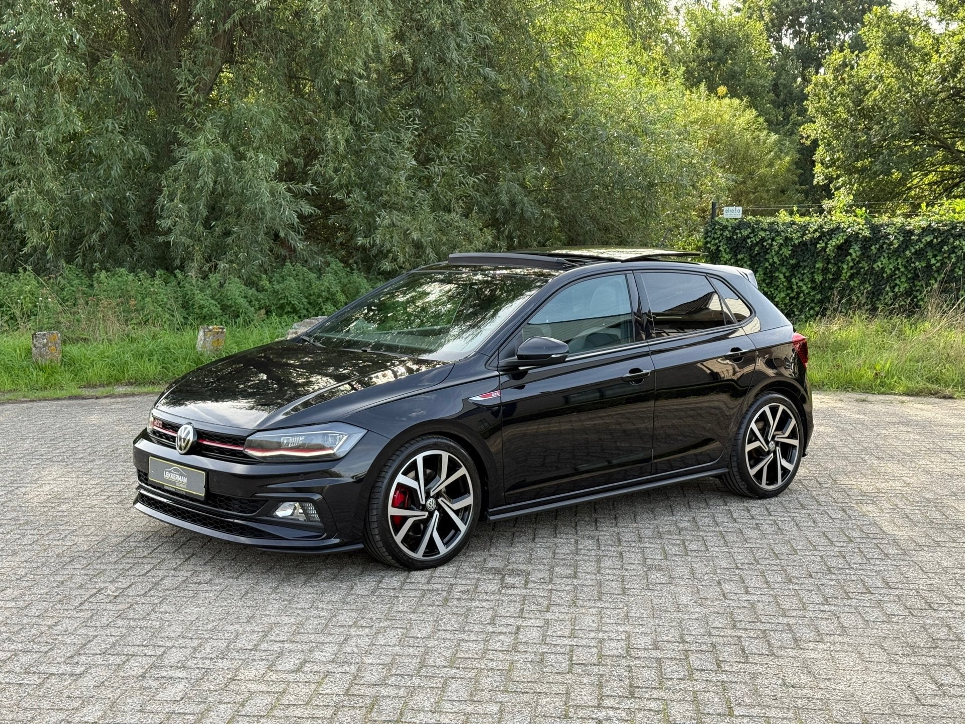Volkswagen Polo 2.0 TSI GTI DSG I PANO I LED I VOLL I CRUISE, Auto's, Gebruikt, 4 cilinders, 1984 cc, Zwart